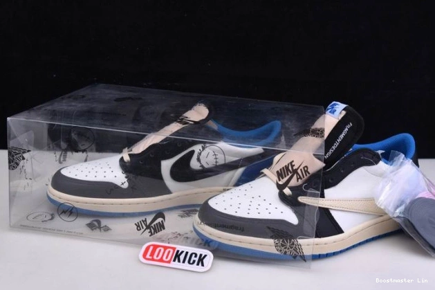 Bmlin Design Fragment x Scott Travis Jordan x Retro Air Low 1 DM7866-140 0818